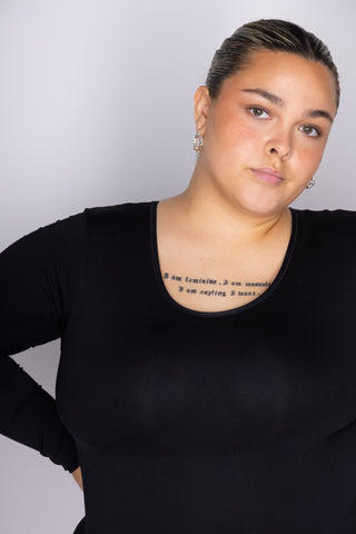 Langerma aðhaldssamfella með léttu aðhaldi